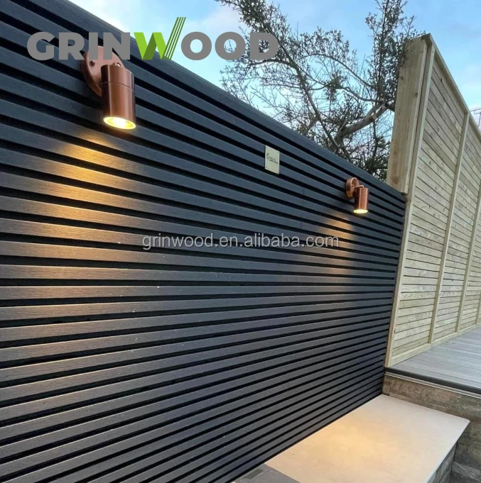 Hot selling waterproof outdoorhouse wall exterior wpc wall cladding wall panel plastic wood composite board