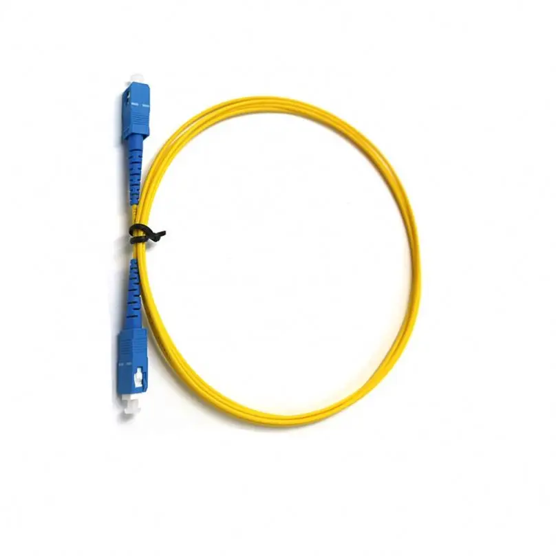 SC/UPC Перемычка FTTH G657A волоконно-оптический патч-корд с низкой потерей