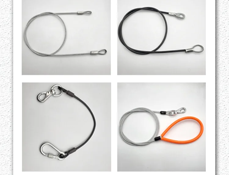 galvanized steel wire rope with eye terminal