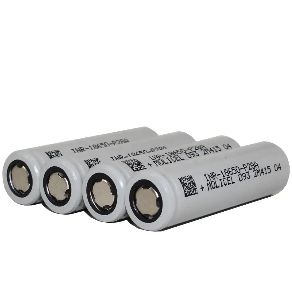 Factory price 3.7v rechargeable battery Molicel P28A 2800mah 35A battery 18650 cylinder original battery cell