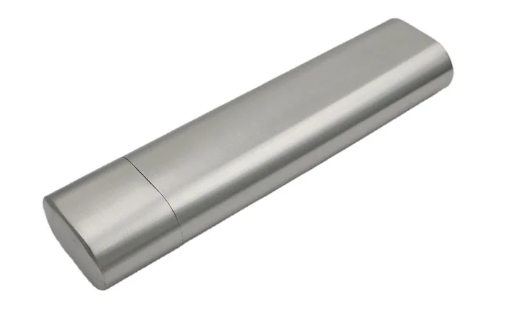 Travel Portable Cigar Tube Package box stainless steel Tube Factory