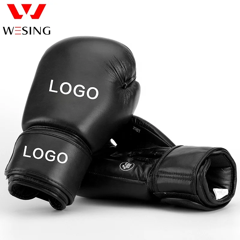 Боксерские перчатки на шнуровке 12 унций