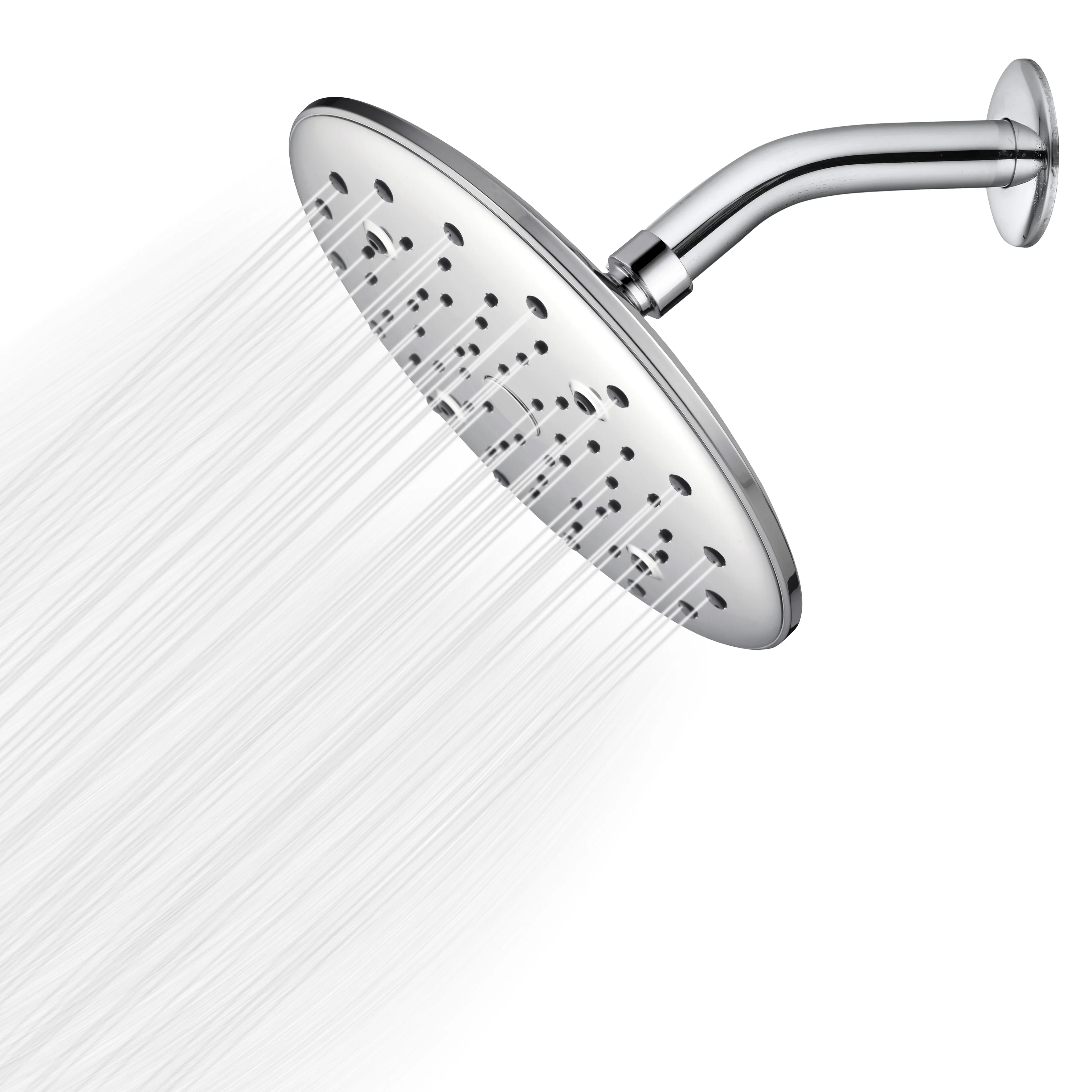 High Pressure Rain shower head ,Easy Tool Free Installation,The Perfect Adjustable Replacement 3 function