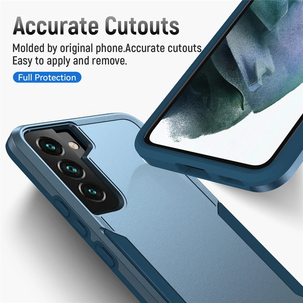 Amazon Hot Heavy Duty Armor Case for Samsung S22/S22+/S22 Ultra Shockproof Drop Protection Protective Phone Case