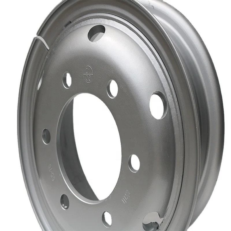 6.5-20 7.00T-20 7.50V-20 WHEELS Good quality of wholesale factory steel galvanized trailer wheels 8.00V-20 8.5-20 9.0-20