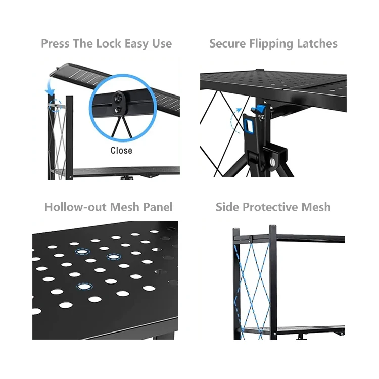 Storage box Oversized household clothing storage box Toy storage cabinet Foldable with wheels