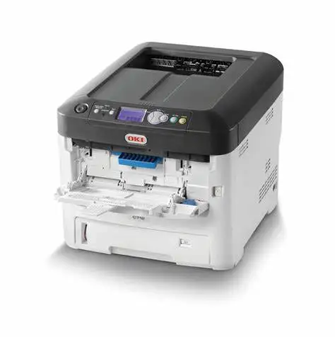 Refurbished small desktop color laser A4OKI C711 C712 printing product packaging box adhesive label sticker printer