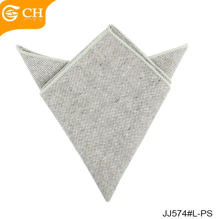 Высококачественный цветной тканый льняной Карманный квадрат по индивидуальному заказу от собственного бренда