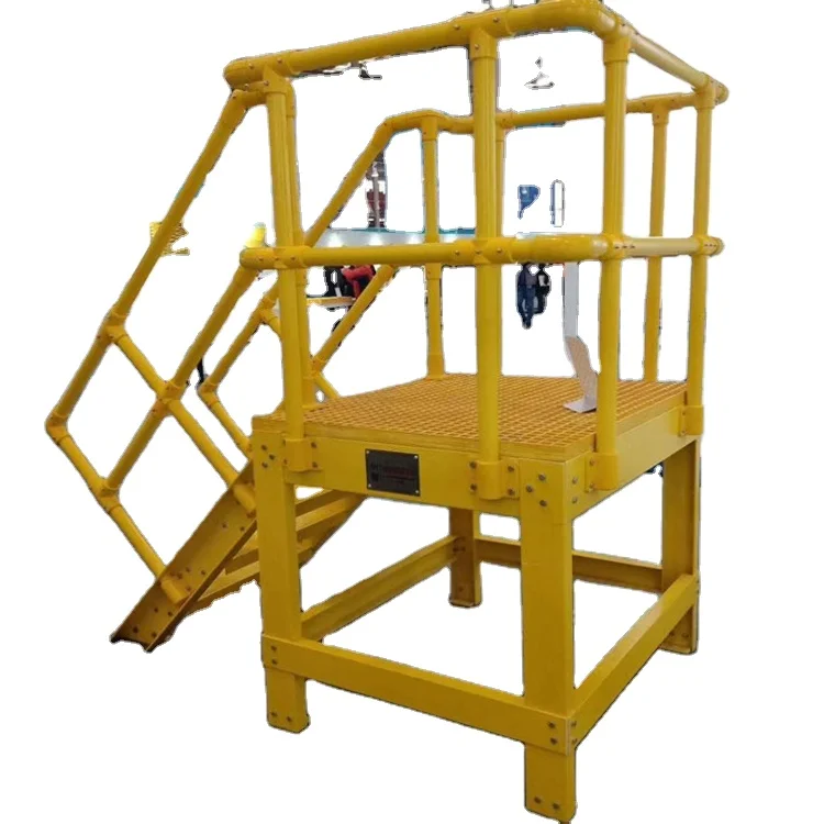 Custom FRP Fiberglass handrail railing frp fence railing