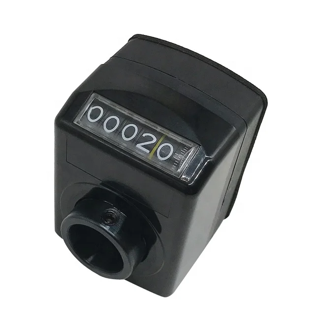 Black Digital Position Indicator Mechanical 20mm Bore Counter 0912-2.0mm