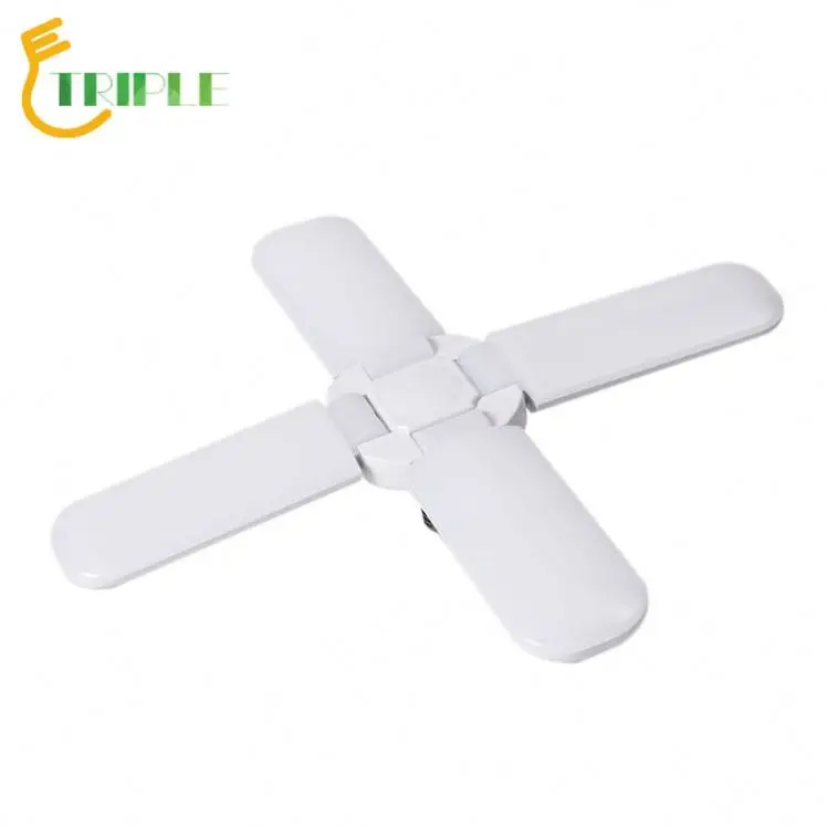 48W Fashion style LED folding light led fan blade bulb