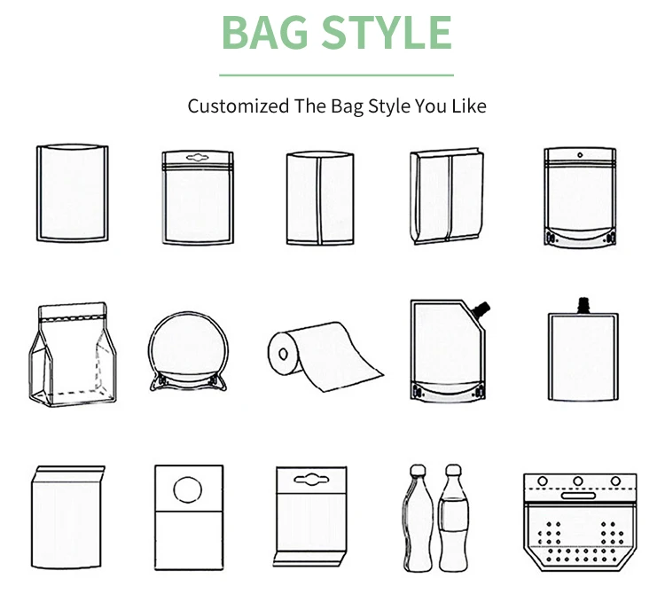 Factory manufactured clear self adhesive fruits vegetable bag trapezoid lettuce bag fresh vegetable packaging bag