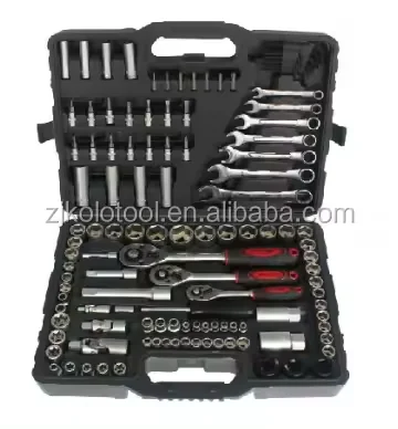 Popular wholesale customized 120pcs durable socket spanner combination tools set for reppairing