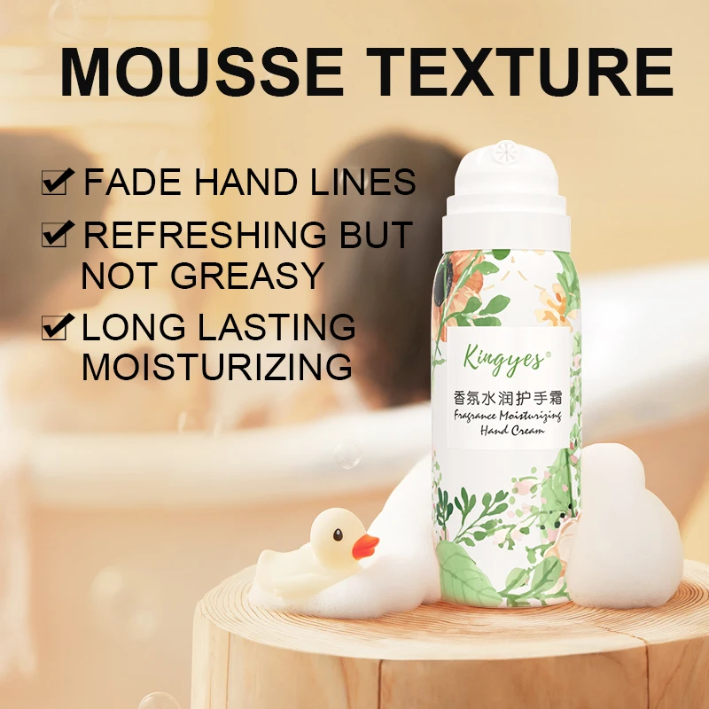 Wholesale High Quality Moisturizing Hand Cream Private Label Organic Hand Cream Airy Refreshing Mini Hand Cream