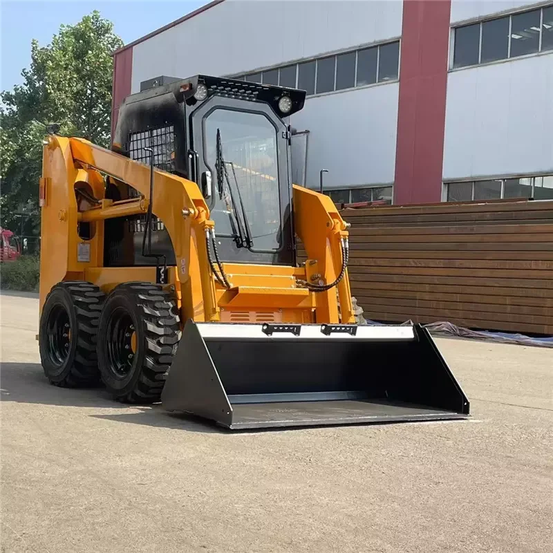 Fast Delivery! ! Chinese Manufacturer Mini Skid Steer Loader Tires Skid Steer Loaders for Sale Skid Loader 500kg
