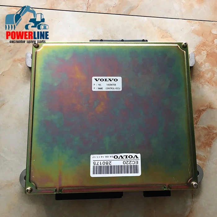 High quality excavator EC140 EC220 EC300 VECU Controller ECU 14594708 VOE14594708 for Volvo