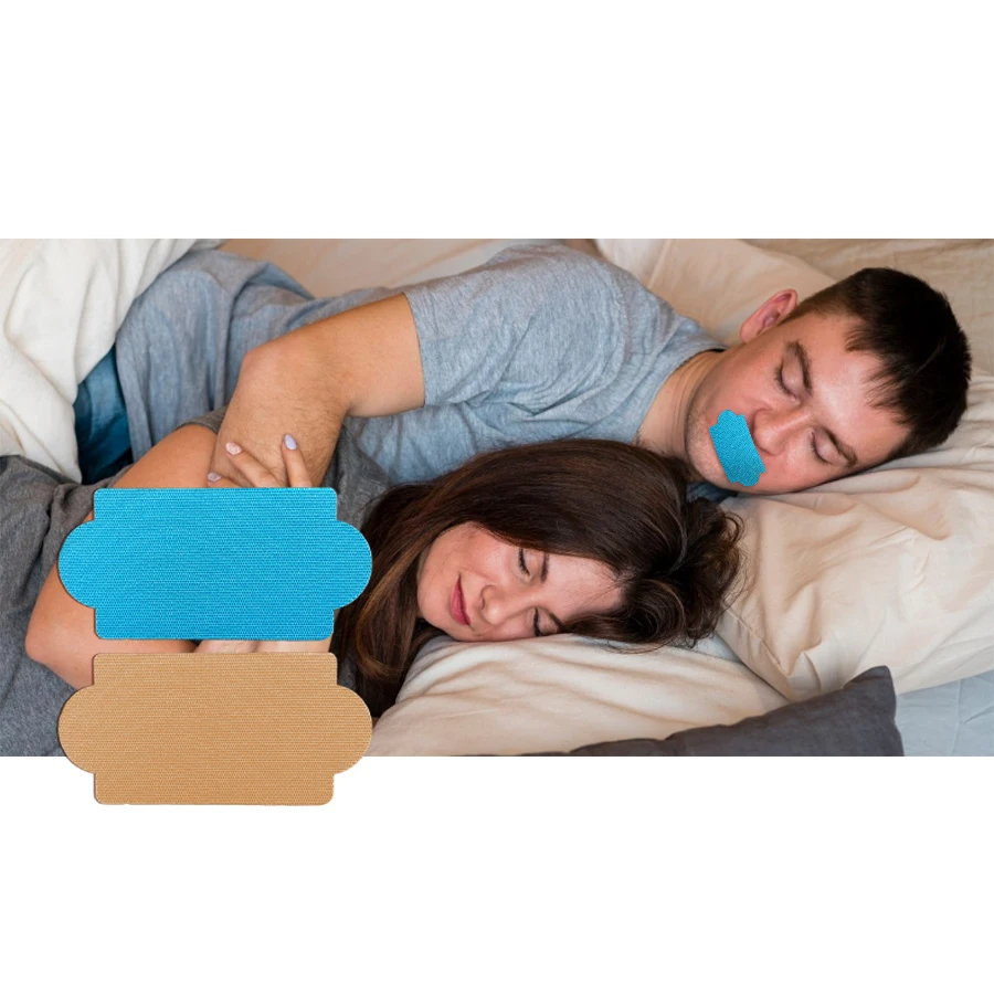 Colored Mouth Tape for Sleeping Hypoallergenic Scented Lavender Mint Tapes Lips Shut Your Breathing Strips