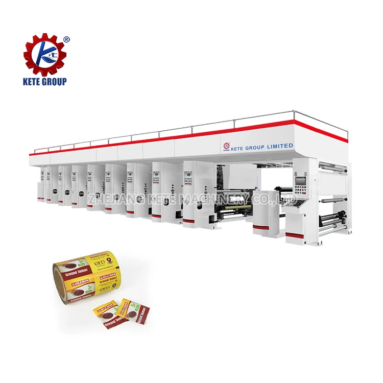 High Speed Rotogravure Printing Machine Video Bopp Film Gravure Printing Machine Price Gravure Nylon Printing Machine