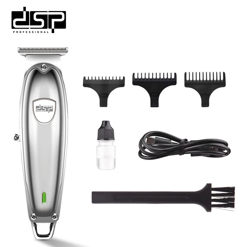 DSP Professional Long Time Using Hair Trimmer for Man USB Rechargeable Cordless Electric Haircut Machine Hair Clipper 5W DC5V 1A