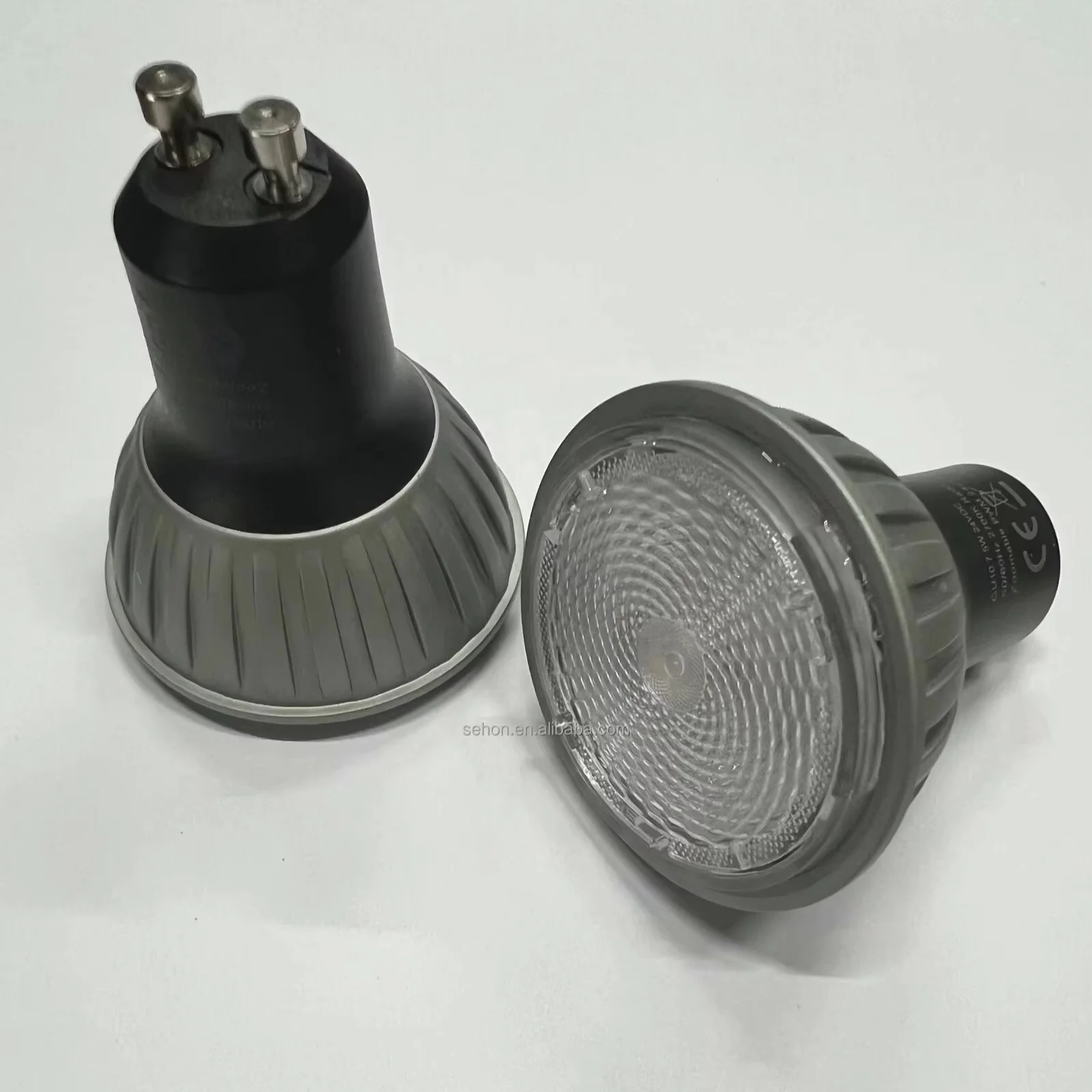 GU10 MR16 Aluminum PWM  Dimmable COB LED Ceiling 24 36 50 Bean Angle Ra90 Spotlight For Illumination
