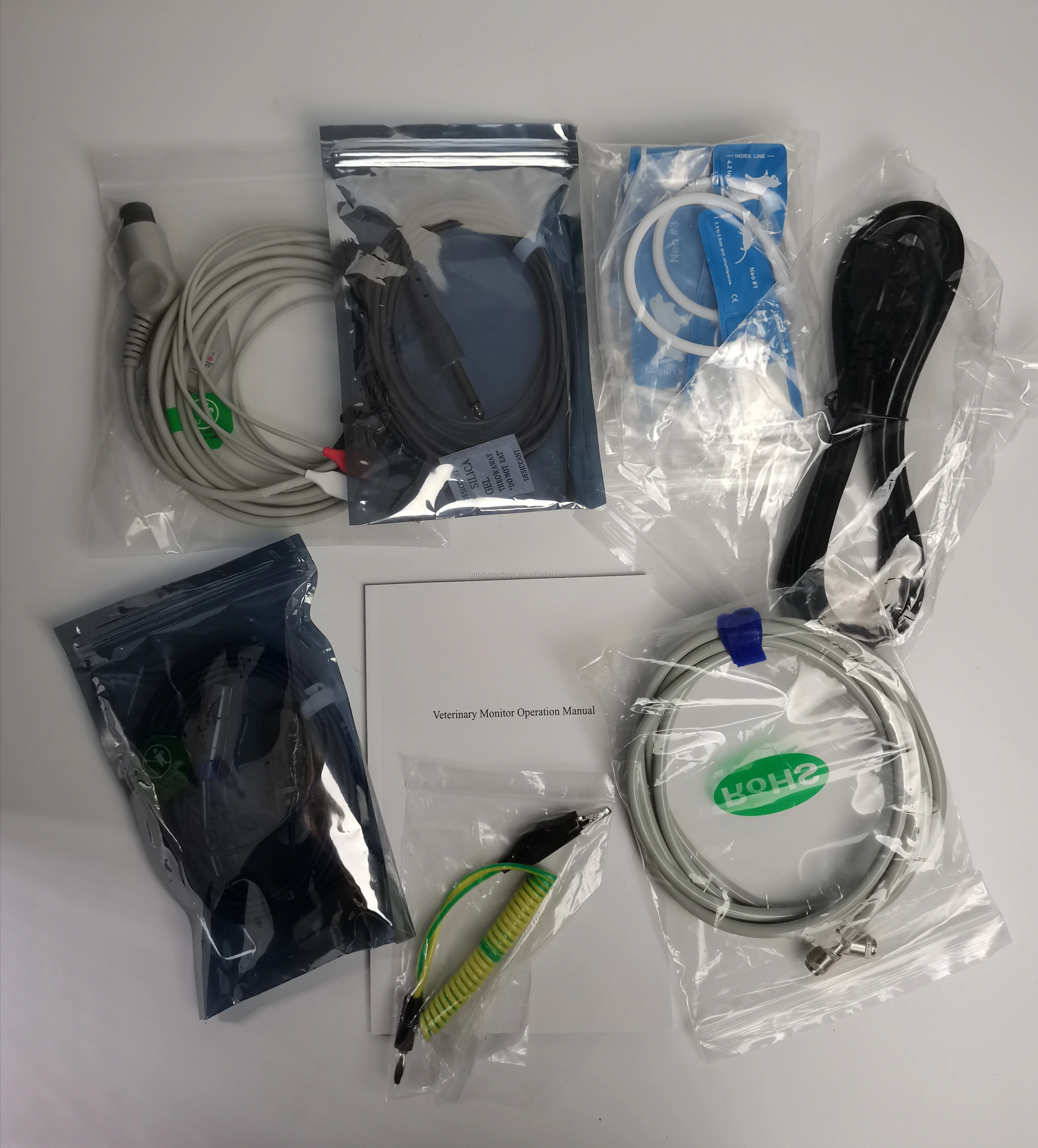 OEM SKD 7-Inch Veterinary Vital Signs Monitor for pets