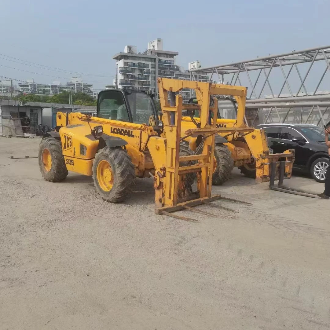 original Japanese JCB JCB535-95 telehandler forklift telescopic handler Japan made forklift 3.5 ton machine Telescopic loader