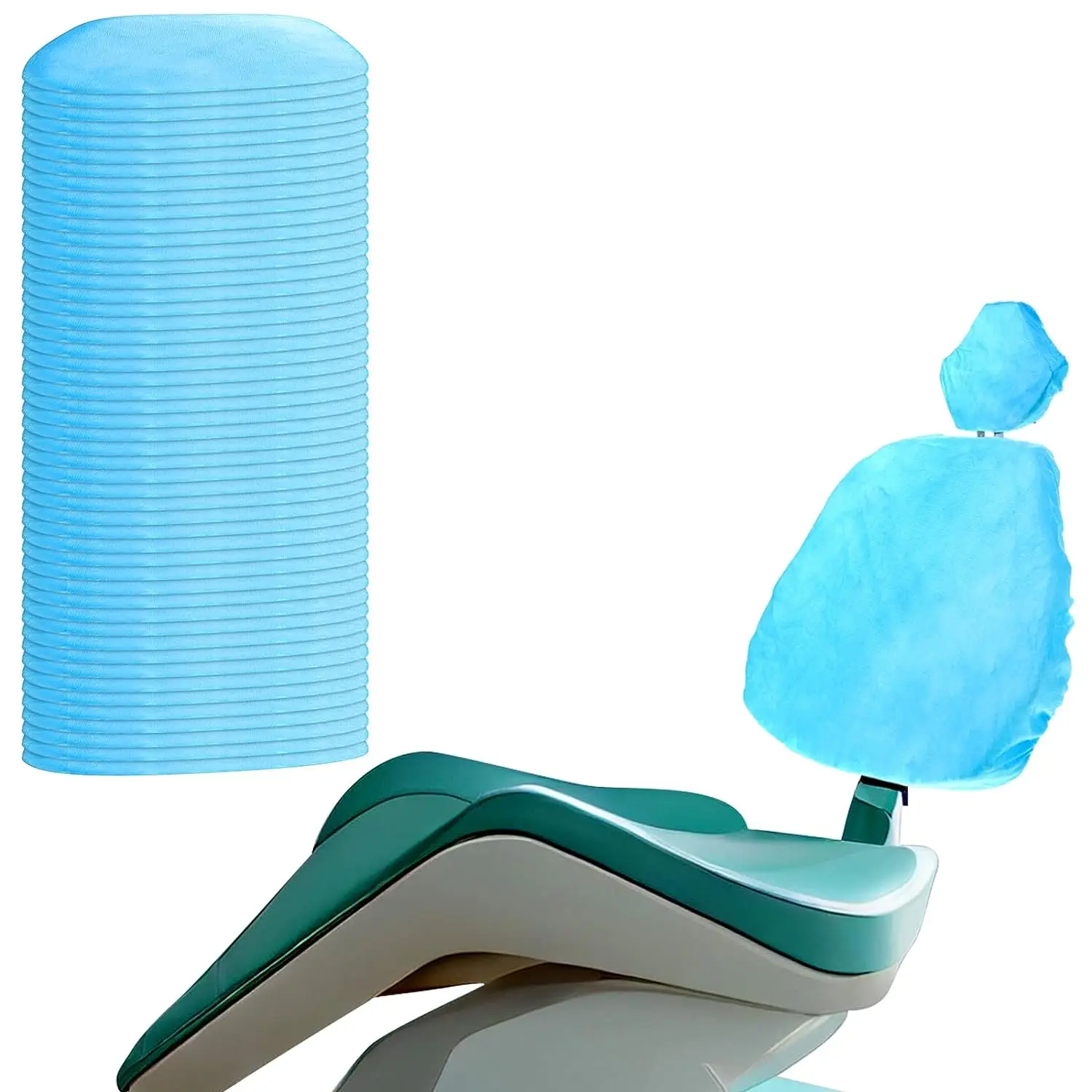 Dental Half Chair Covers High Quality Disposable Non woven Waterproof Cover Sleeve for Dental Chair Back and Headrest