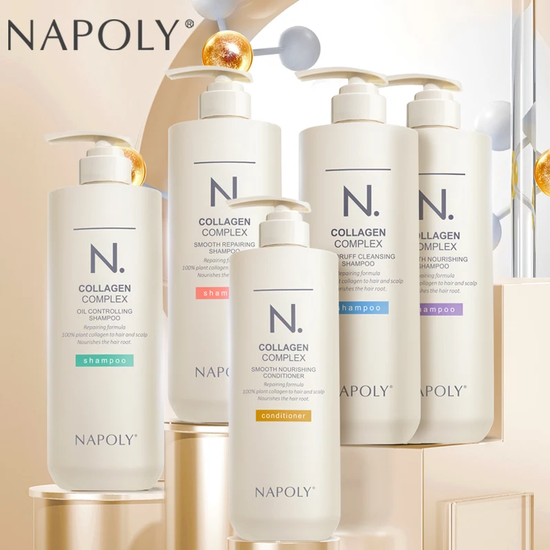 Original Brand New For Home Use NAPOLY Chemistry Collagen Protein Anti-dandruff Shampoo