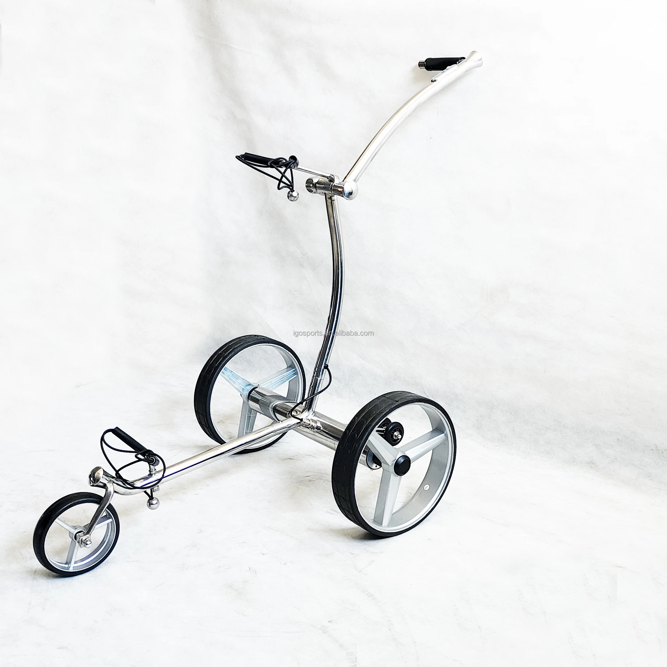 hot sale stewart q follow electric caddie golf cart folding lightweight electric trolley