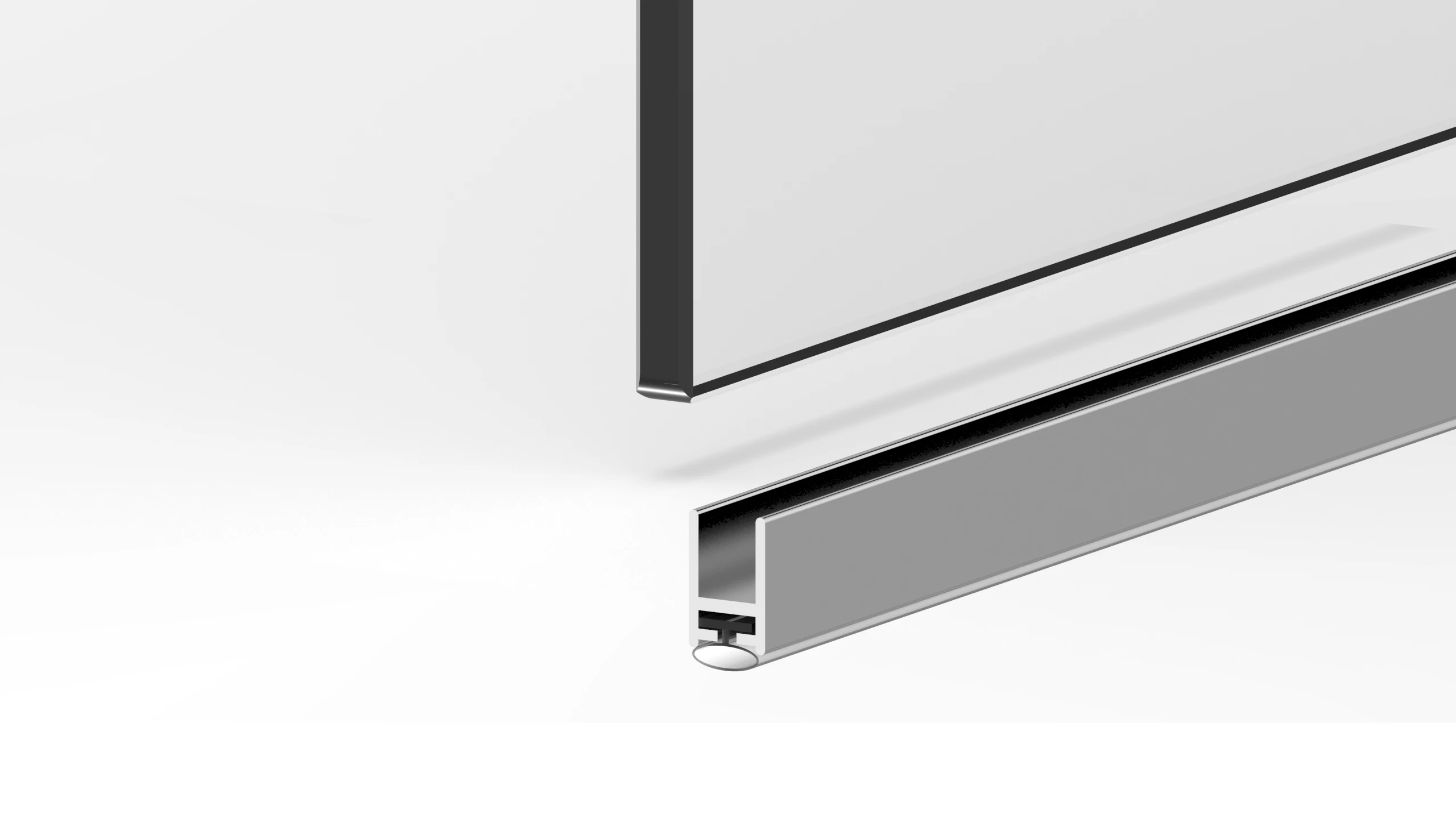 bathroom Factory hot sale modern aluminum frame design custom transparent safety tempered glass shower room bathroom