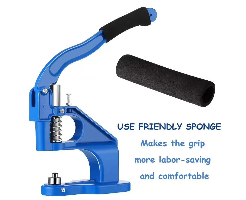 Automatic Plastic Snap Button Attaching Machine Suitable Forgarments,Shoes,Toys,Leather, Crafts