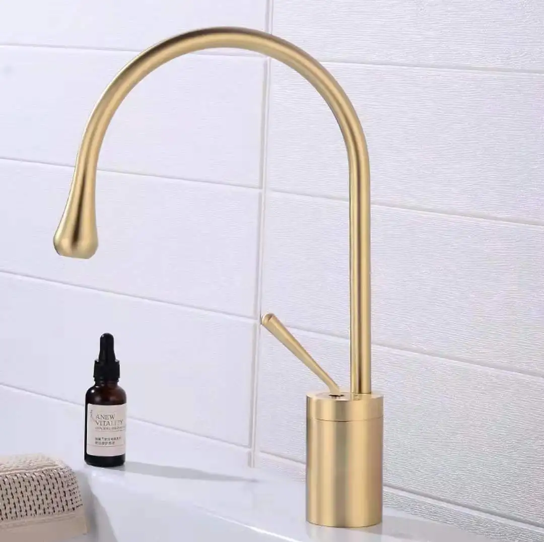 Hot Sale High Quality Premium Brass Basin Faucet Deck Mount Mixer Tap Hot and Cold Multi Color