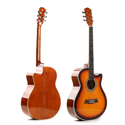 left handed rosewood acoustic guitar deviser 40 inch