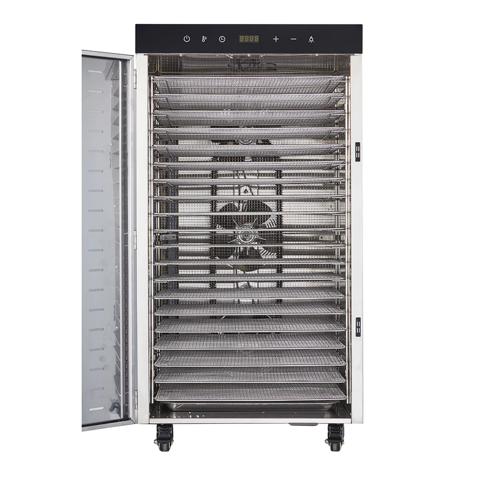 Single Zone 20 Trays Electric Herb Grain Dehydrator Machine Hot Air Fruit Dryer Dehydrator