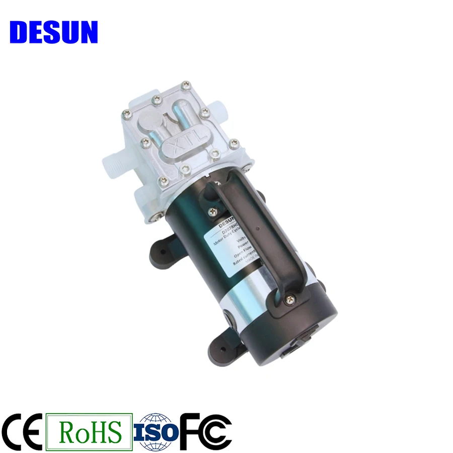 large flow 120W 20L/Min 12V/24V Mico Dc Diaphragm Electric Wine Pump food grade pump