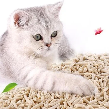 Смываемый кошачий наполнитель Tofu натуральный экологически чистый