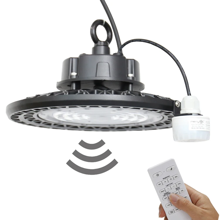 
Manufacturer IP65 Smart Wireless Microwave Motion Sensor Dimming 60w 100w 150w 200w 240w UFO LED Light High Bay Lamp 
