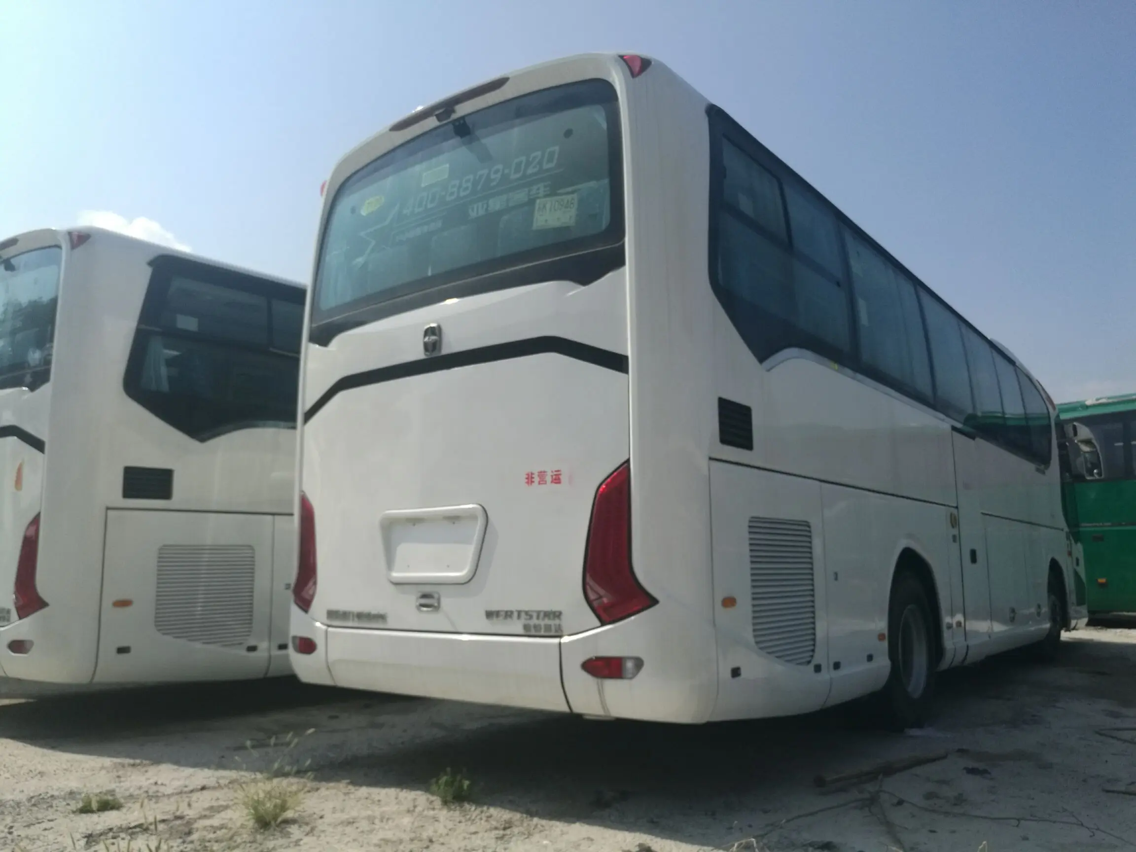 Lowest price 2021 luxury bus second hand BRAND NEW COACH used buses for sale