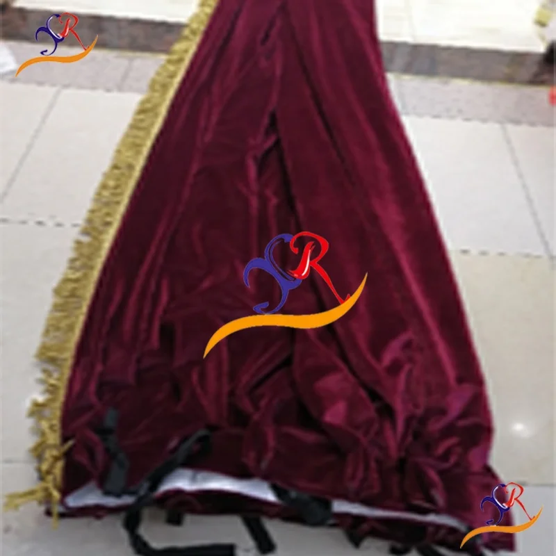 Custom made Fireproof Theatrical Drapes stage curtain fabric theater curtains for sale