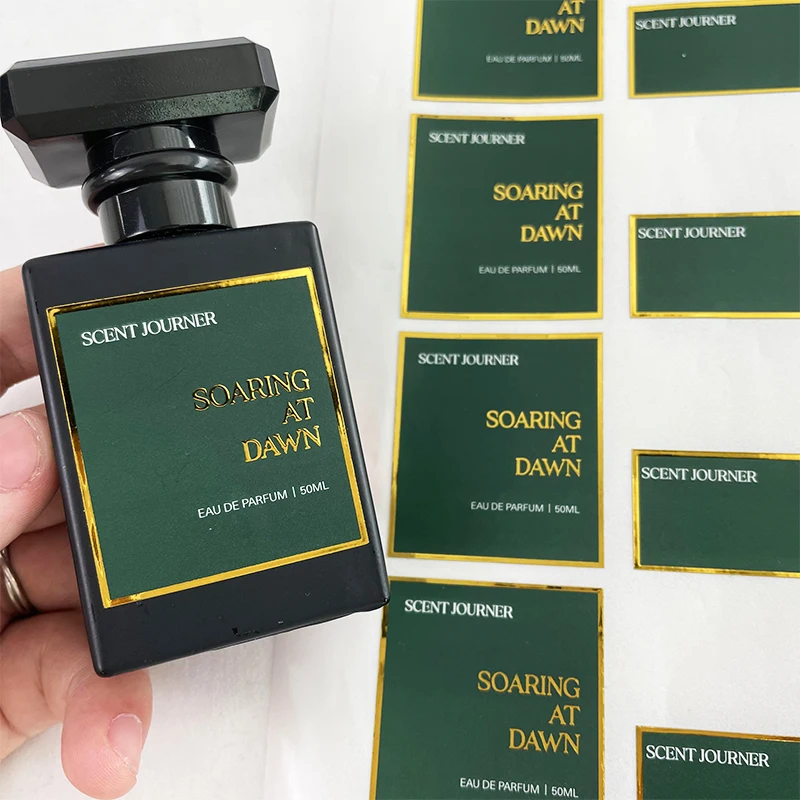 Factory Wholesale for High Quality 3D Embossing Custom Printing in Perfume Packaging Label Sticker