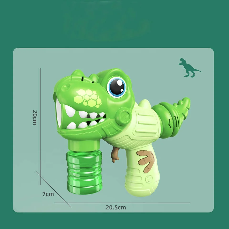 Ly Dinosaur Bubble Machine Blaster Wanna Bubble Maker For Kids Blow Kids Bubble Gun