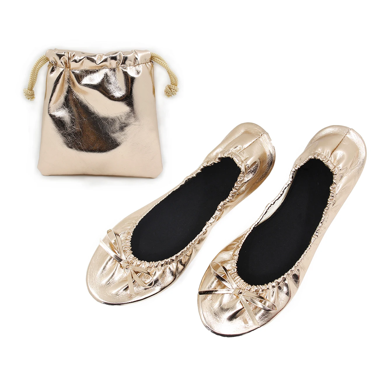 2022 customize made in China cheap wedding gift items cheap disposal woman flat shoes in matching bags