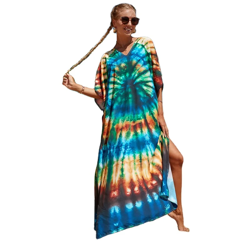 Top Sale Dubai Arabic Evening Dresses Beaded Long Sleeve Moroccan Kaftan Evening Gown Muslim Dresses