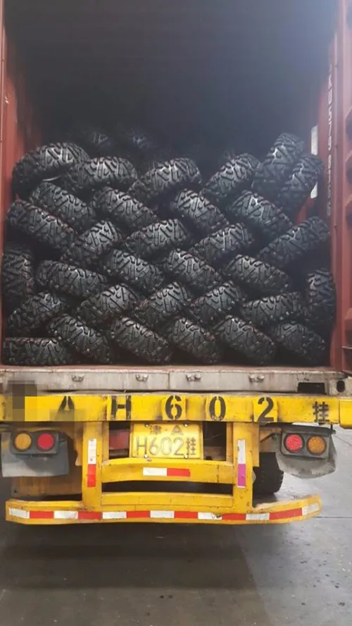 Natural Rubber Material and German Technology Technology solid tire atv tires 25x10x12 25x10-12 25x8x12