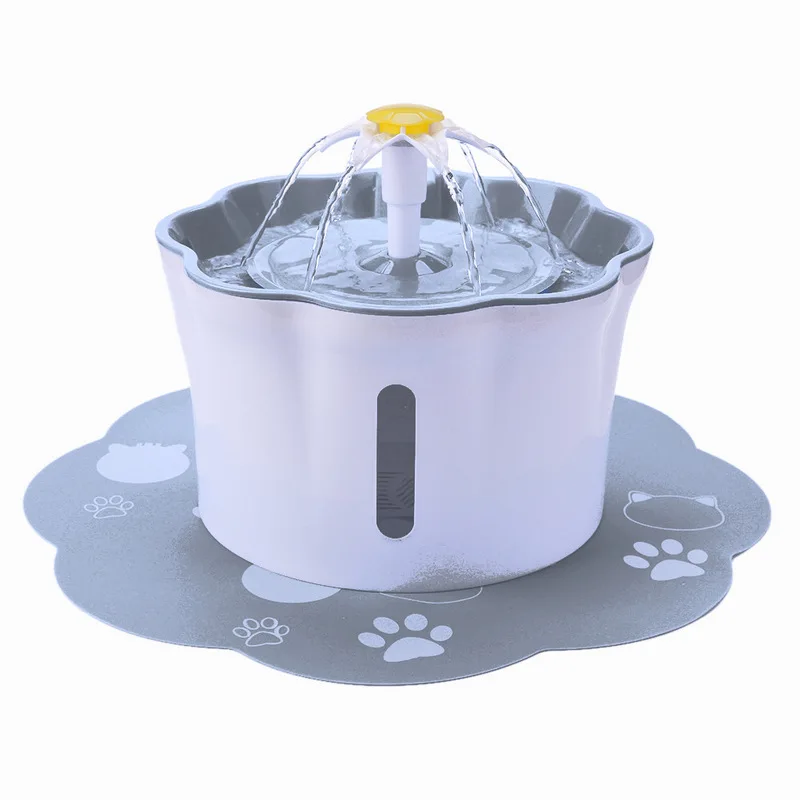 
2.4l 2 Style Automatic Cat Water Fountain For Pets Water Dispenser Large Spring Drinking Bowl Cat Automatic Feeder Drink Filter 