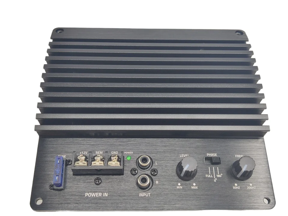 Direct Sales Active Car Subwoofer Wooden Box 10 inch Car Speakers 1200W Strong Power Car Sound System sound speakers box