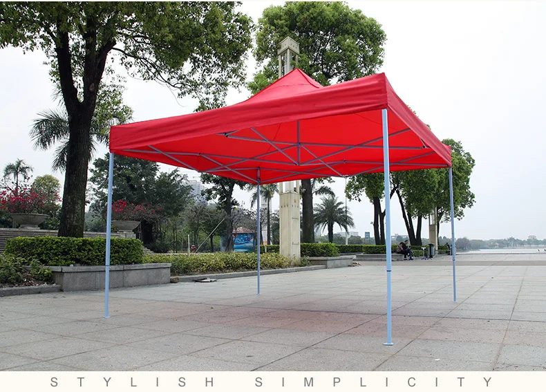 AOZHAN 3x3 Aluminium Folding Tent Pop-up Canopy for Outdoor Events-Wedding Party Trade Show Display Promotional Gazebo Events
