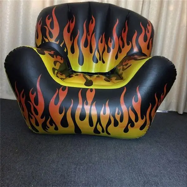 
High Quality Unique design Inflatable Flame Chair 