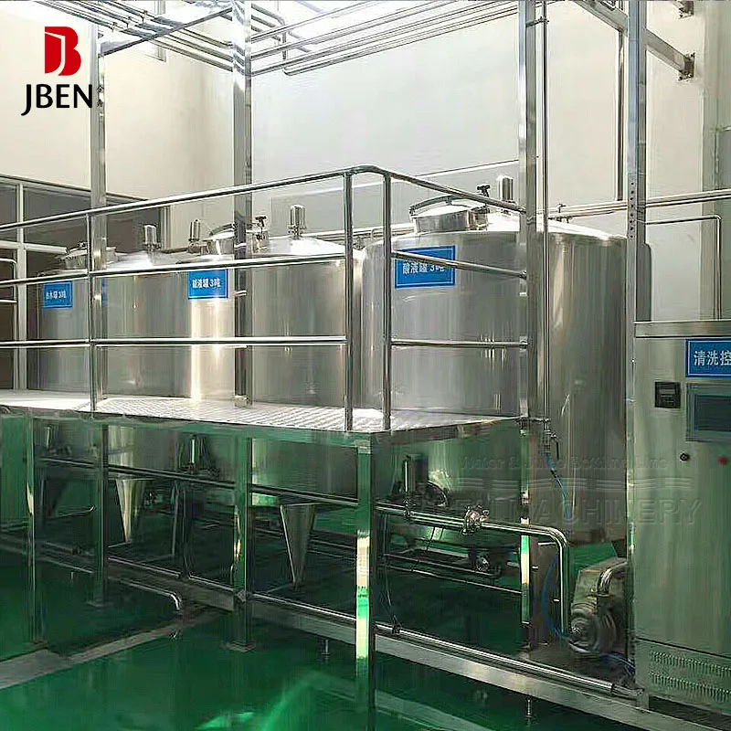 Complete UHT Milk Processing Packaging Plant Yogurt Production Line