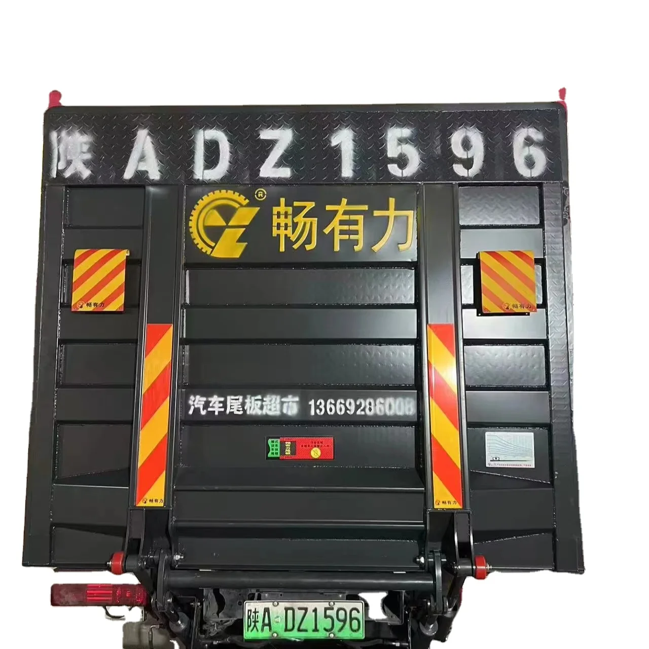 New Steel Truck Mounted Tail Lift for Shacman Dongfeng Jiefang Howo Foton for Logistic Industry Door Parts & Spare Box